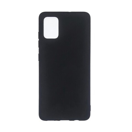 Capa de Silicone para Samsung Galaxy A91 Preto